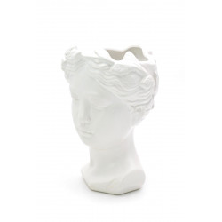 Vaza Venus din Ceramica, Alba