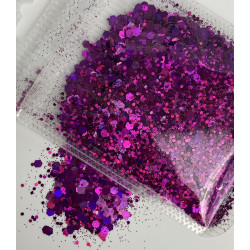 Chunky Glitter Violet