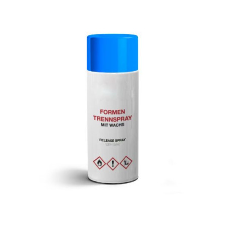 Spray cu ceara pentru eliberarea Potrivit pentru rasini poliester si epoxidice, PMMA, poliuretan, fara silicon 400ml