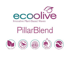 EcoOlive Pillar , Ceara de Masline pentru lumanari in matrite