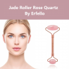 Rose Quartz Roller by ERFELLO pentru masaj facial si corporal, Tratament facial, Rose Quartz